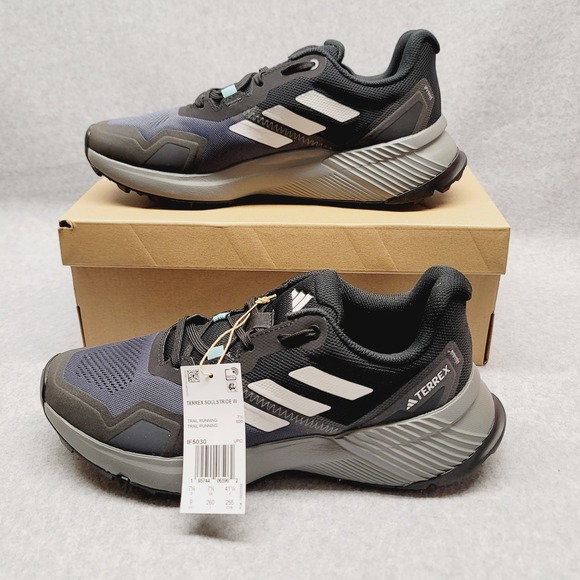 Adidas IF5030 Terrex Soulstride Women's Size 9 Black Shoes Trail Running Sneaker - Picture 1 of 11